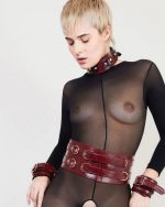 Set 2 pièces Collier de soumission + Laisse SLAVE'S BEAUTY x Liebe – Image 2