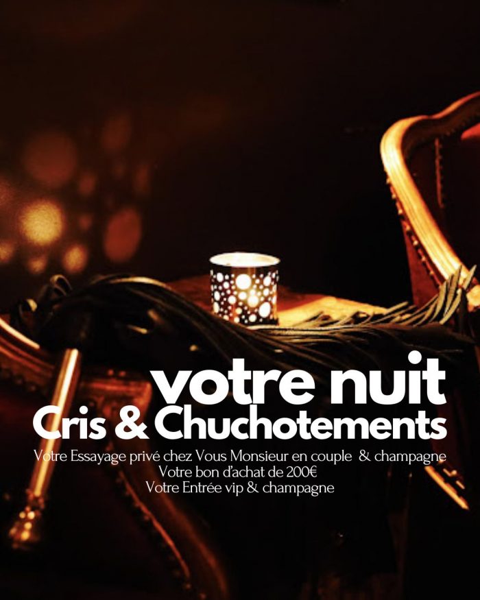 EVENT🔥 CRIS & CHUCHOTEMENTS, un moment pour 2 – Image 3