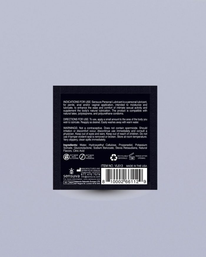 💧Lubrifiant naturel à base d’eau x Sensuva – Image 7