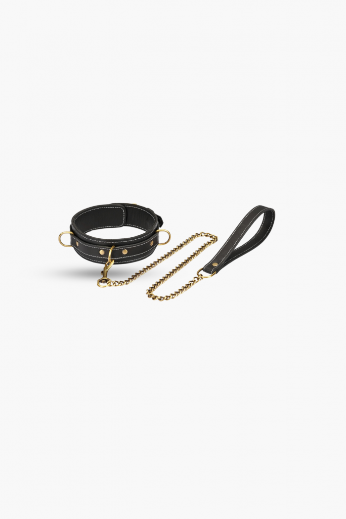 Set 2 pièces Collier + Laisse À BIEN REGARDER x Liebe – Image 2