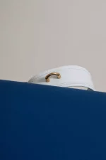 Collier de soumission en cuir blanc OVER YOU x Abara – Image 9