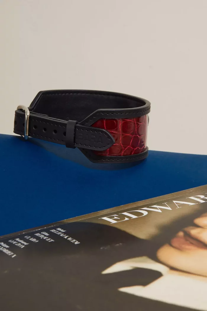 Collier de soumission en Alligator CHAMBRE CLOSE x Abara – Image 10