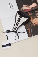 Collier de soumission en cuir noir LA MONDAINE x Abara – Image 5