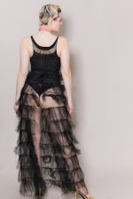 Jupe ouverte tulle noir BACHELORETTE – Image 4