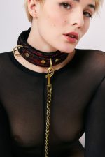 Set LE MARQUIS Ⓥegan 2 pièces Collier + Laisse  x Liebe