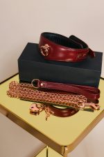 Set 2 pièces Collier 'O-Ring Curve' + Laisse SLAVE'S BEAUTY x Liebe – Image 9