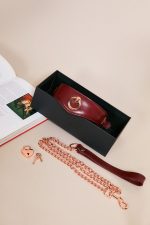 Set 2 pièces Collier 'O-Ring Curve' + Laisse SLAVE'S BEAUTY x Liebe – Image 6