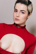 Choker Strass lettres SLUT BITCH x Liebe