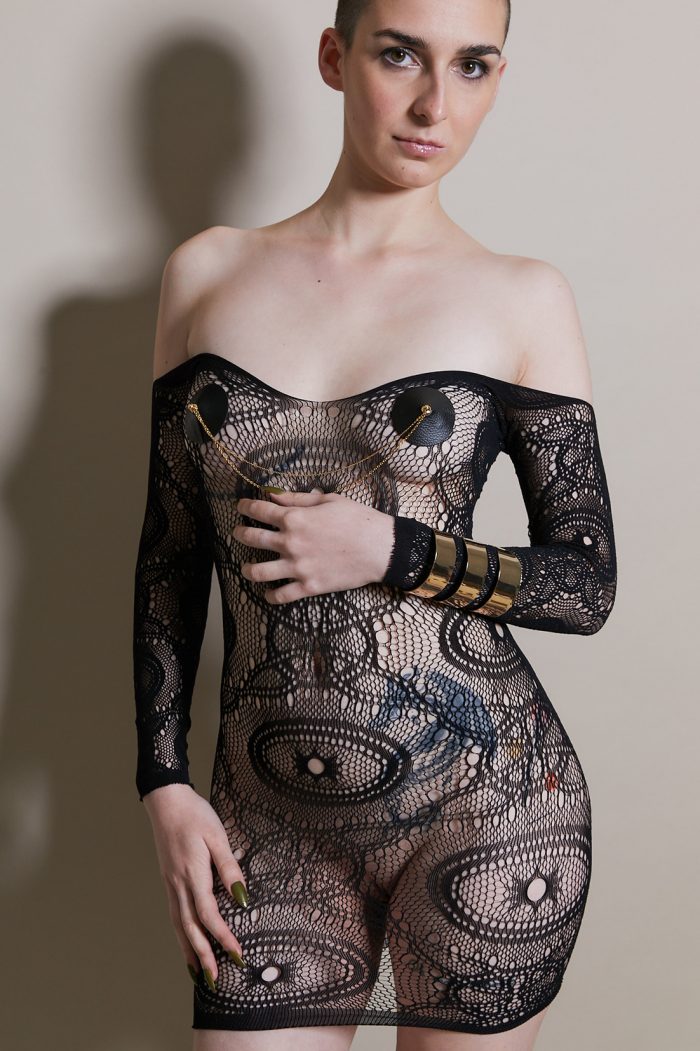 Robe CALL ME en Résille – Image 4