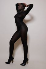 Catsuit Ouverte INSIDE FLESH en voile – Image 2