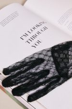 Gants tulle noir GUEST LIST – Image 8