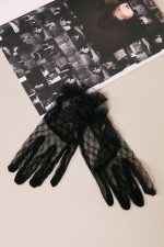 Gants tulle noir GUEST LIST – Image 6