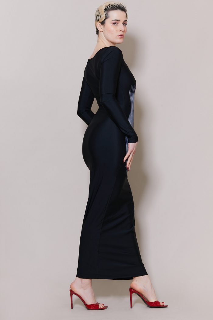 Robe noire GLOWISH – Image 7