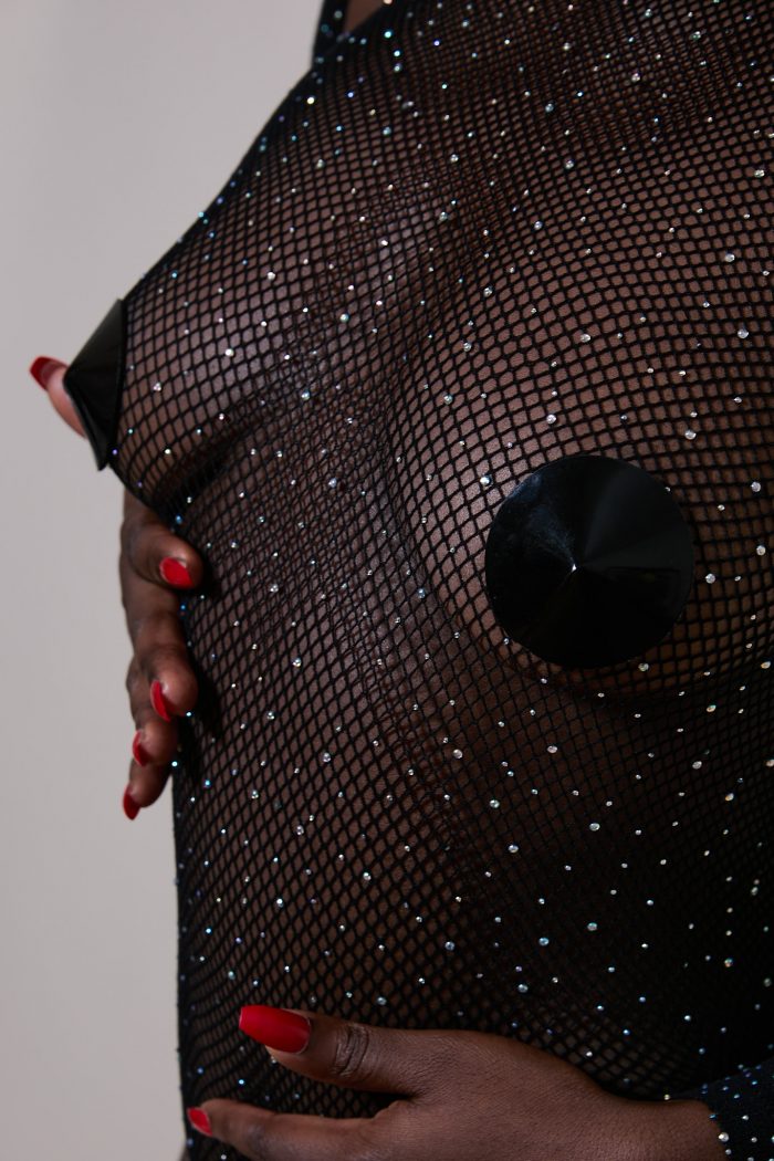 Body HONEY MOON en Résille Strass – Image 1