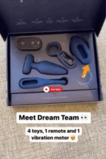 DREAM TEAM, 🎮 Ensemble vibromasseur pour couples 4 toys | 1 remote | endless fun x The Oh Collective