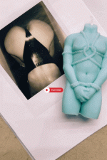 L'ATTACHÉ.ÉE, Bougie Buste BDSM WaxPlay x Atelier Wölfling🇫🇷