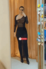 Robe en Mesh asymétrique MAGNUS – Image 4