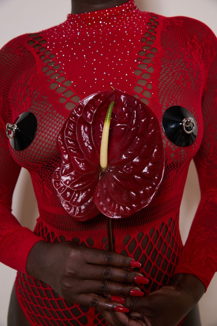 Body SLAP ME en Résille Strass – Image 1