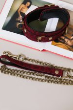 Set 2 pièces Collier + Laisse KINBAKU Ukiyoe x Liebe – Image 12