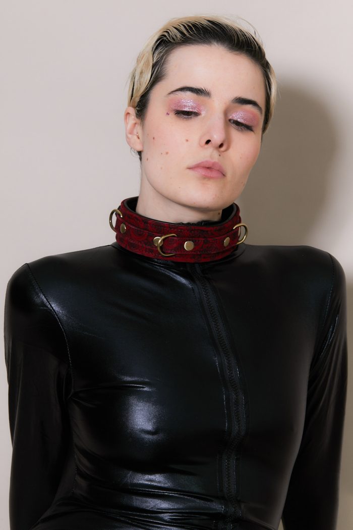 Set 2 pièces Collier + Laisse KINBAKU Ukiyoe x Liebe – Image 5