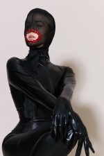 Catsuit LA LIGNE DROITE vinyle Zip – Image 3