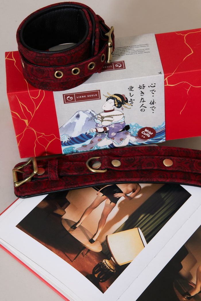Set 2 pièces Collier + Laisse KINBAKU Ukiyoe x Liebe – Image 10