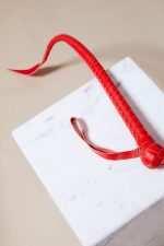 Single Tail LE DÉSIR en cuir tressé – Image 6