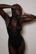 Body dos-nu FERVEUR en Résille Strass – Image 8