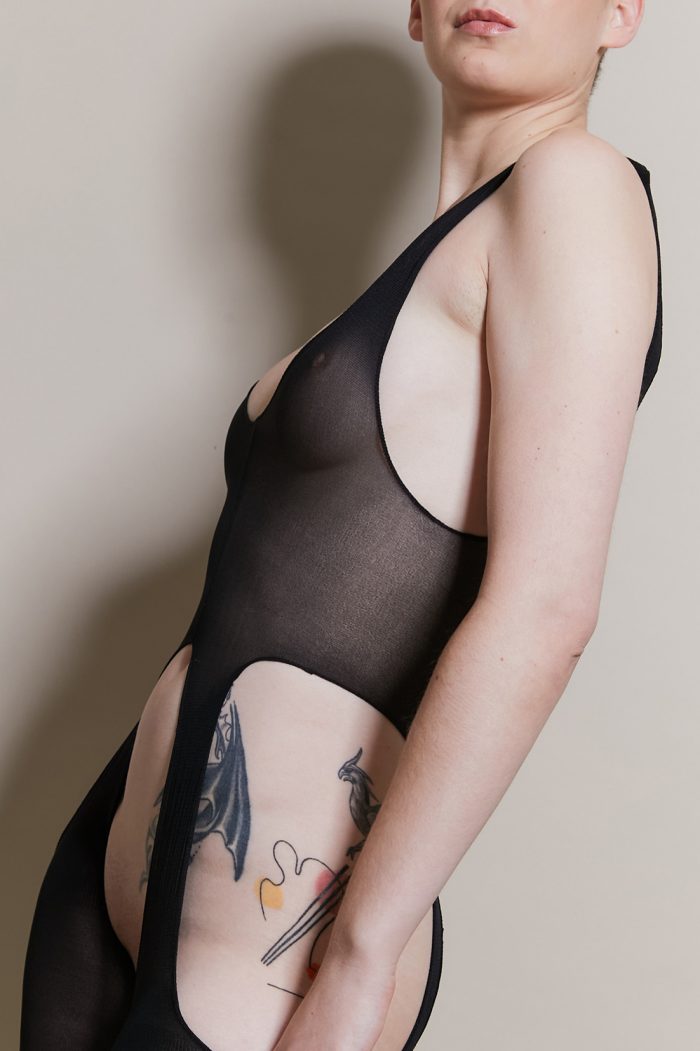 Catsuit Ouverte MAYBE NOW en voile – Image 3
