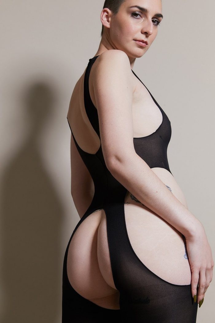 Catsuit Ouverte MAYBE NOW en voile – Image 1