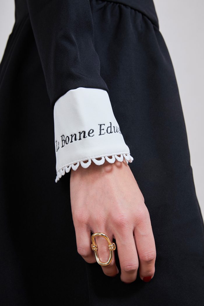 Robe brodée Midi RETROUSSE TA ROBE 🇫🇷 – Image 9