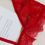 Soutien-Gorge NOMMÉE DÉSIR Rouge x Atelier Amour