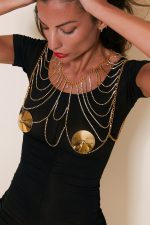 LADY GOLD top harnais Strass x OPPIUM PARIS 🇫🇷 – Image 3