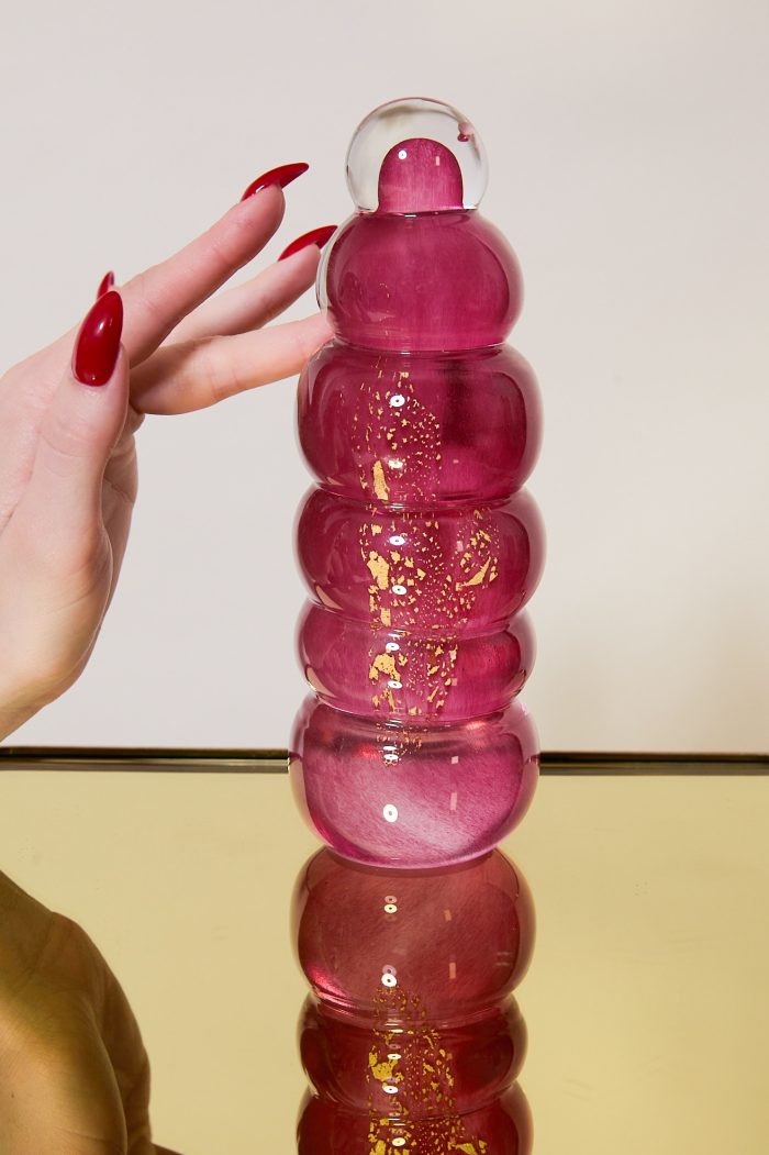 Toy en verre soufflé à la main SHOUT LOUD SATIN 24K x XXAW 🇫🇷 – Image 1