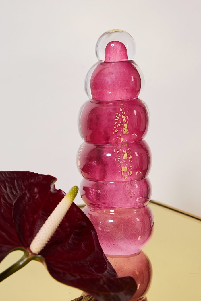Toy en verre soufflé à la main SHOUT LOUD SATIN 24K x XXAW 🇫🇷 – Image 7