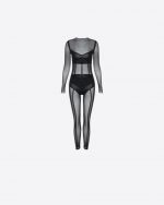 Catsuit semi-opaque SOLEIL NOIR – Image 2