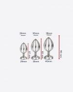 Set Débutant x 3 Plug Anal en métal BOYFRIEND – Image 2