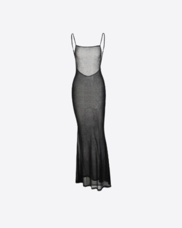 Robe noire POUR Y VOIR – Image 9