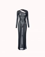 Robe en Mesh asymétrique MAGNUS – Image 2