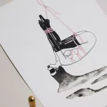 Aquarelle SUSPENSION x Céline Achour 🇫🇷