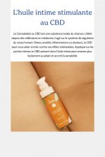 L'huile intime au CBD MyLUBIE 🇫🇷 – Image 2