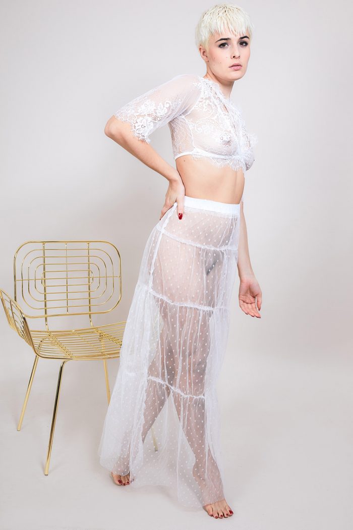 Jupe transparente en tulle À VUE D’OEIL – Image 1