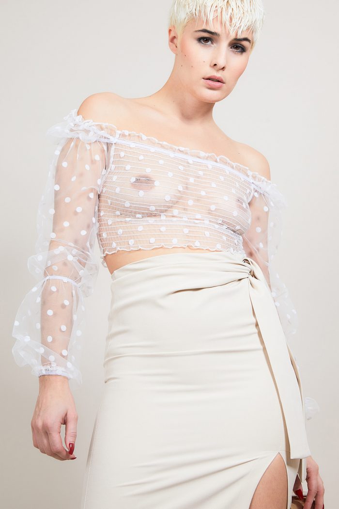 Top en tulle transparent AMANDA – Image 10