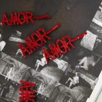 Barrette strass AMOR