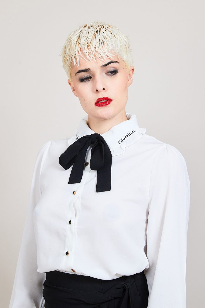 Chemise AVA brodée LA BONNE EDUCATION 🇫🇷 – Image 1