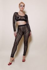 Legging en mesh BE MY PLEASURE – Image 6