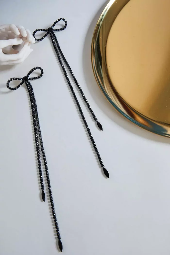Boucles d'oreille PETITE CHERIE Strass – Image 8