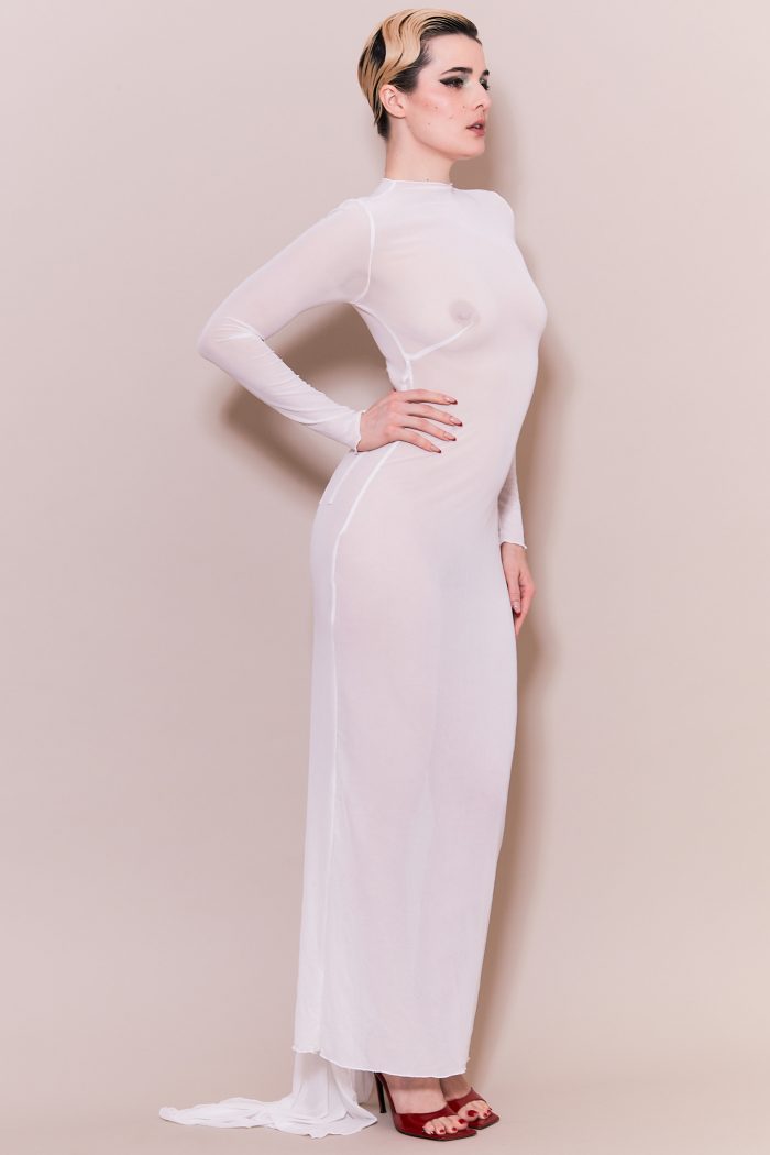 Robe en mesh DANS MA CADILLAC NOIRE – Image 7