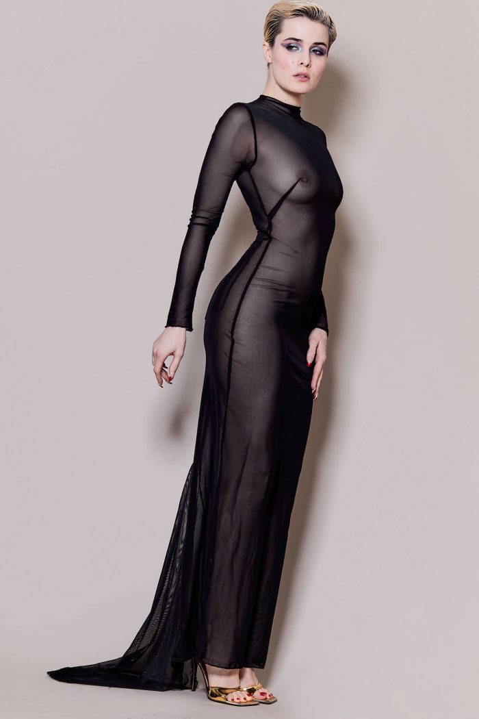 Robe en mesh DANS MA CADILLAC NOIRE – Image 11