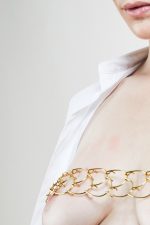 Cilice de taille/ seins doré DREAM CATCHER double rang – Image 4